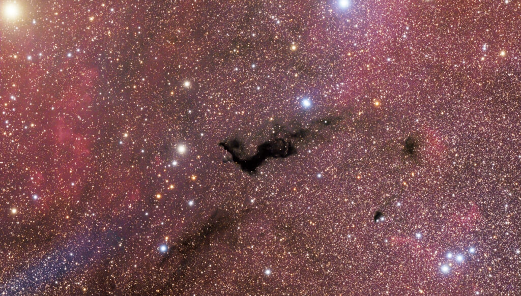 Barnard 174, otherwise known as B174, is a dark nebula in the constellation Cepheus. The photo was taken using Sky-Watcher equipment. (Kevin LeGore, Sky-Watcher) | Astronomy by Night
